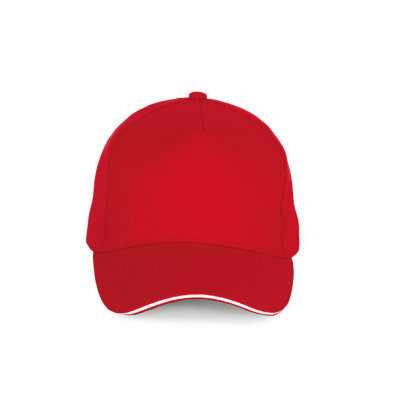 5 panels cotton sandwich cap